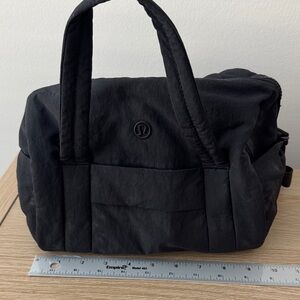 lululemon athletica Black mini Duffel Bag